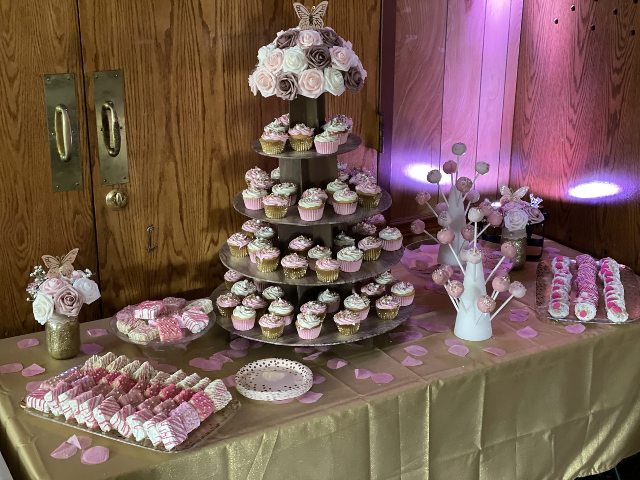 Custom dessert table