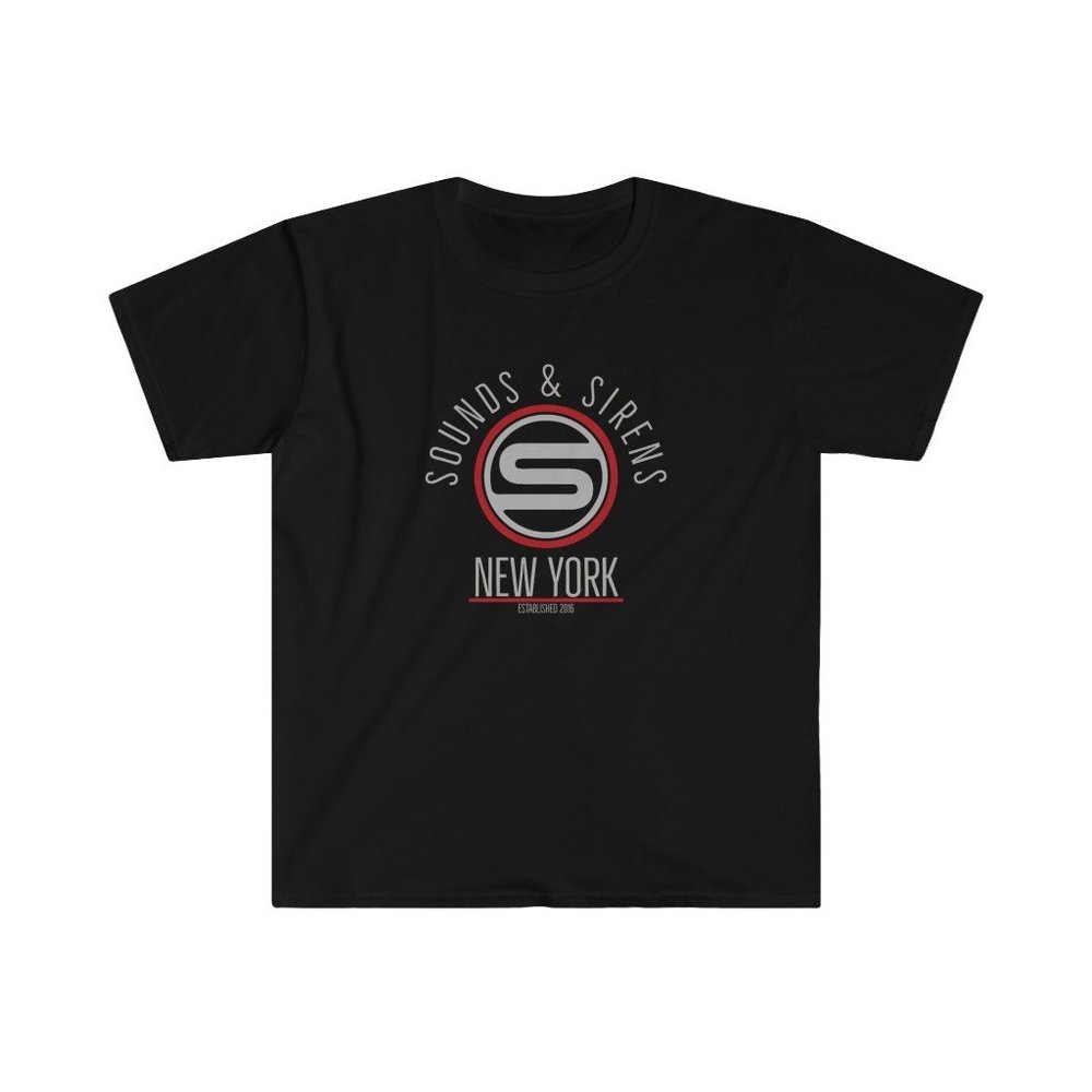 Sounds and Sirens logo t-shirt