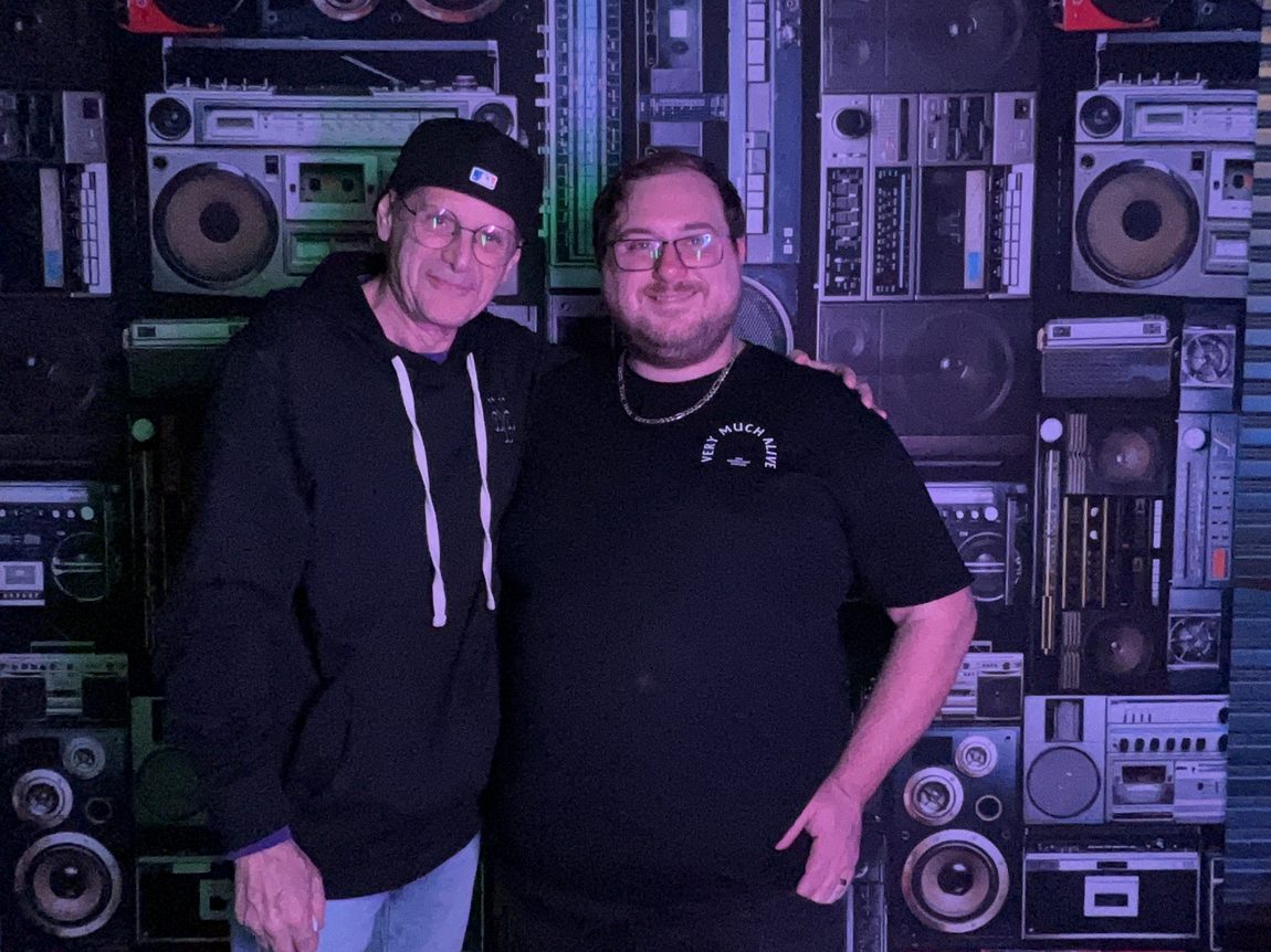 Gary Axelbank with DJ Mike